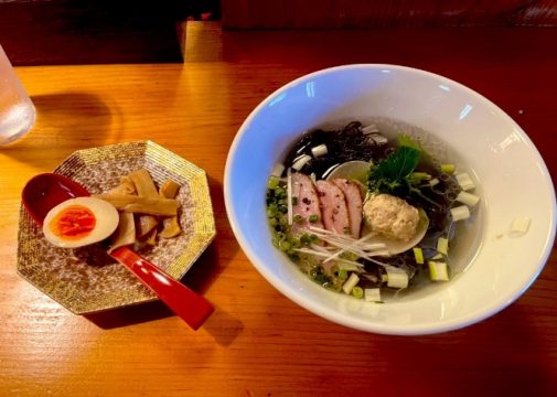 はまぐり鴨塩らぁーめん
