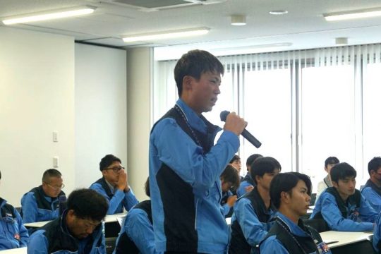 応援工事先での出来事