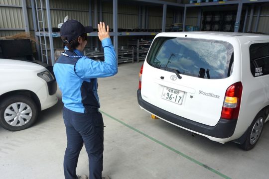 車両点検②