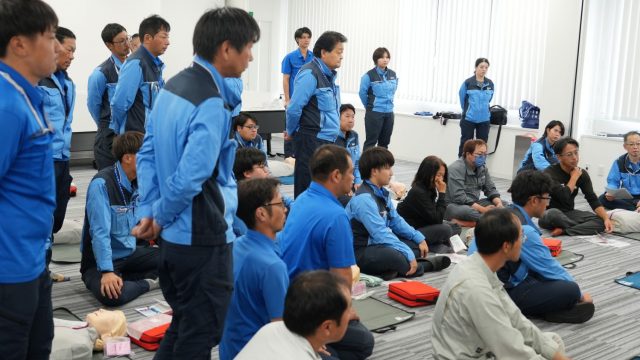 救命法講習④