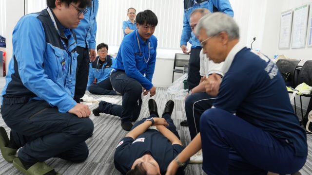 救命法講習⑧