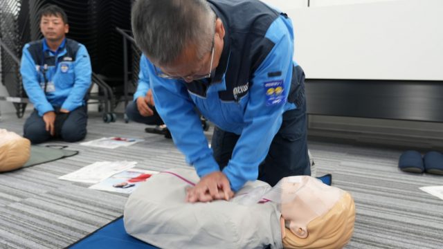 救命法講習⑥